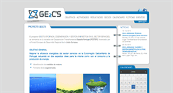 Desktop Screenshot of ge2cs.com
